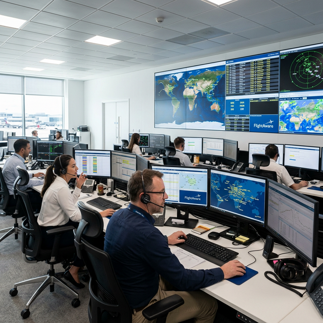 Centro de control aeroportuario